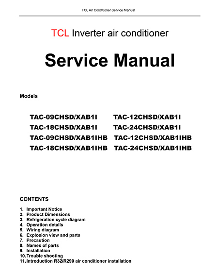 Серия XAB1 Inverter R32 WI-FI